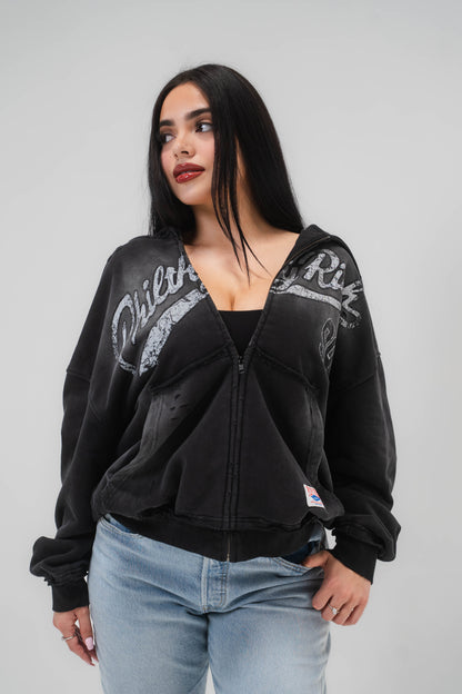 Varsity Zip Hoodie